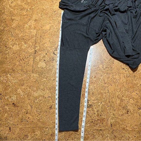 Michael Kors Drawstring Cowl Hooded Long Sleeve Shirt With “MK” Rhinestone Logo - Picture 12 of 12